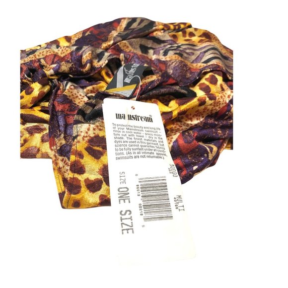 MAINSTREAM BEACH COVER UP SHEER MINI LONG SARONG SKIRT DRESS WRAP BIKINI LADIES - Picture 4 of 4